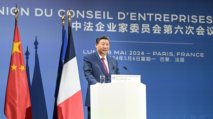 China Poised to Strengthen Comprehensive Exchanges with France